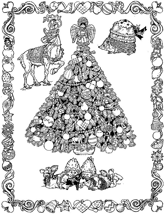 ukrainian christmas coloring pages - photo #9