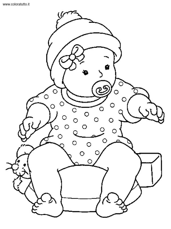 Bebe 4, Disegni per bambini da colorare