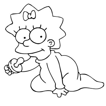 Disegni Da Stampare E Colorare Simpson