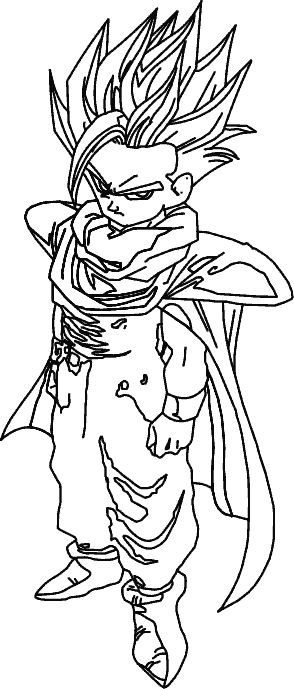 Foto Da Colorare Di Dragon Ball