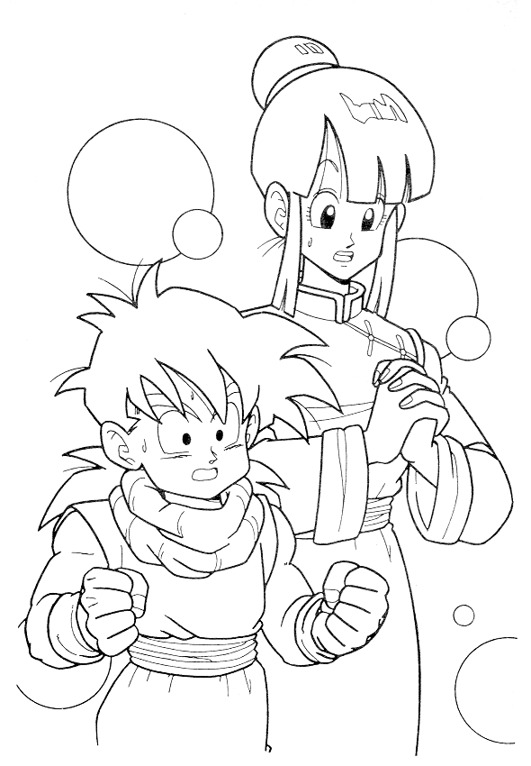 Dragon Ball Z Coloring Pages  Dragon ball, Goku desenho, Desenhos