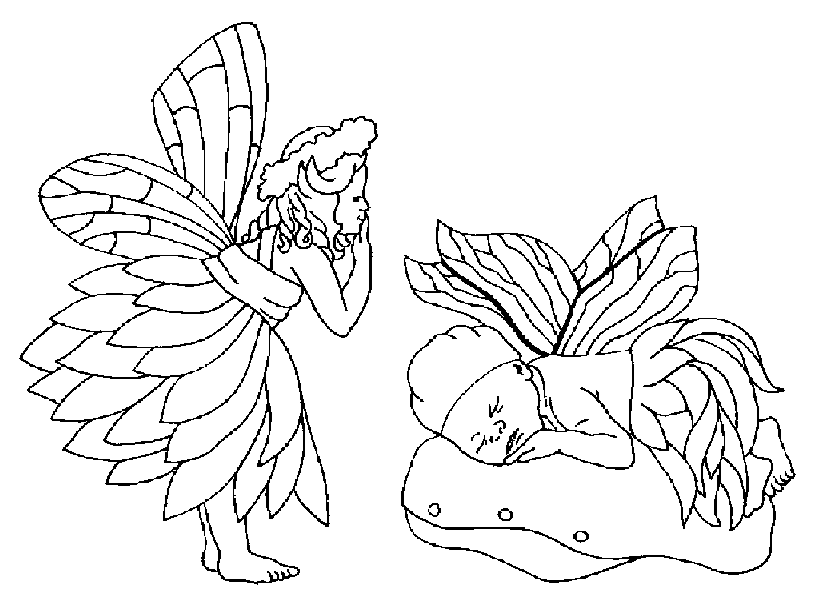 Disegni Di Elfi Da Stampare E Colorare