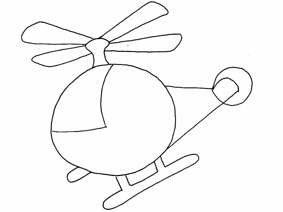 Disegni Per Bambini Elicottero Fare Di Una Mosca