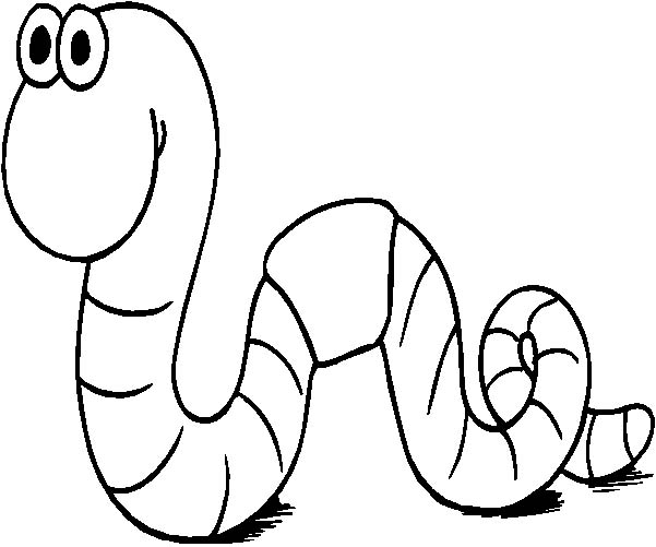 tapeworm coloring pages - photo #1