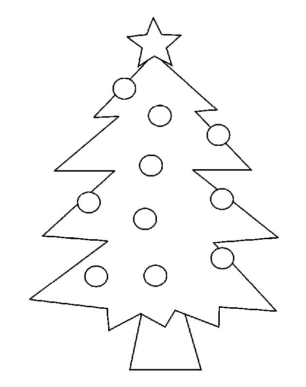 Alberi Natale Disegni Per Bambini Da Colorare