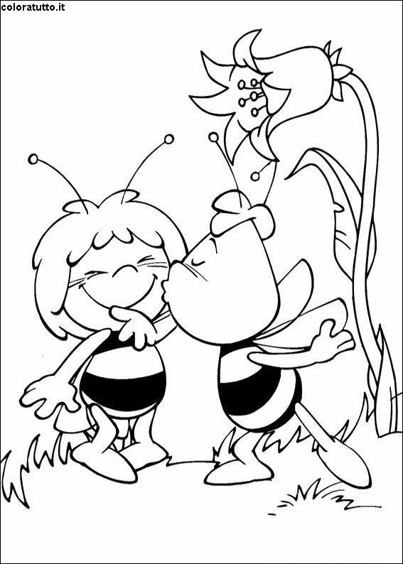 DISEGNI APE MAYA 1 Disegni Per Bambini Da Stampare E Colorare By 