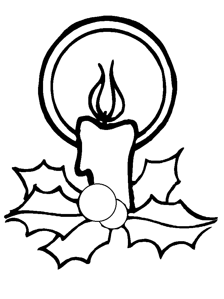 Disegni Di Natale Candele.Candele Disegni Per Bambini Da Colorare