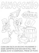 Disegni Colora Fiaba Pinocchio 1
