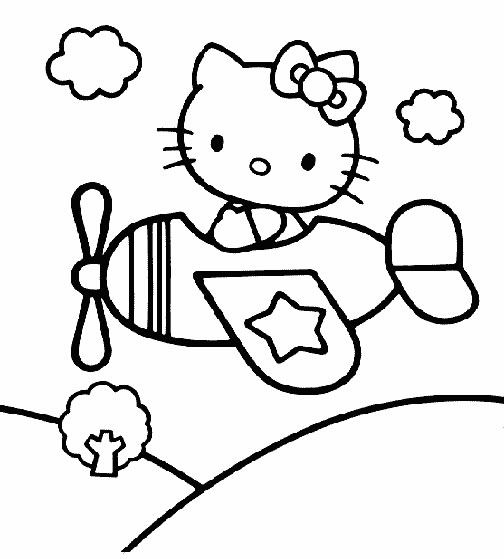 Hello Kitty Disegni Per Bambini Da Colorare
