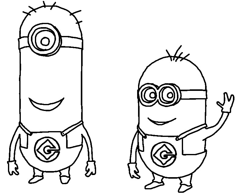 Minion Disegni Per Bambini Da Colorare