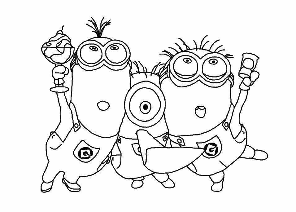 Minion Disegni Per Bambini Da Colorare