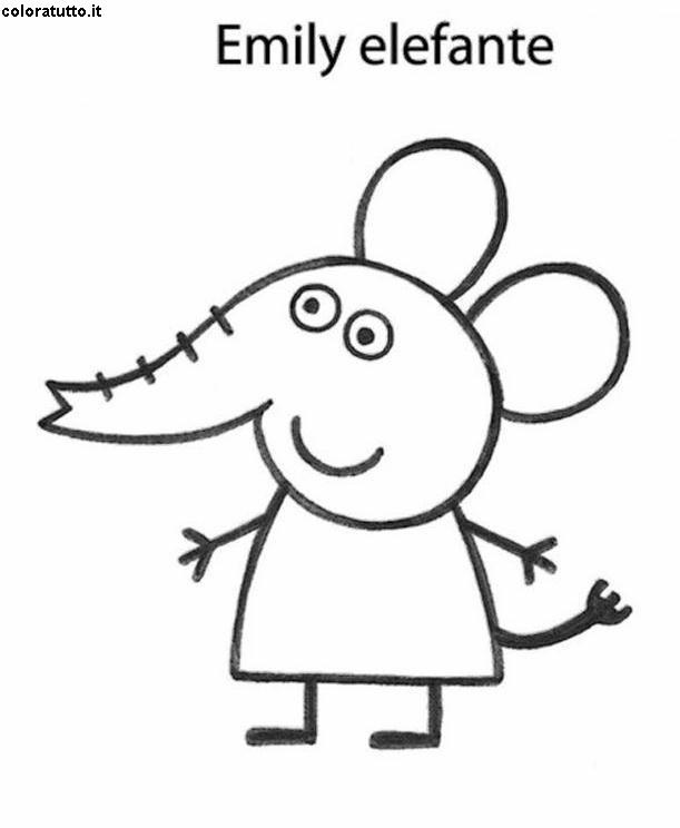 Peppa Pig Disegni Per Bambini Da Colorare