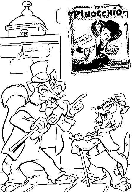 Immagini Della Fiaba Di Pinocchio Da Colorare