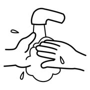Pittogramma Lavarsi le mani