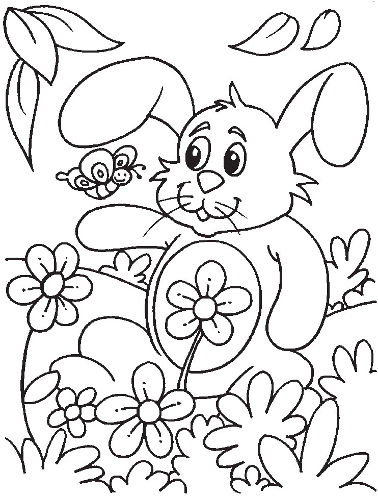 Primavera 64 disegni per bambini da colorare for Immagini sulla primavera da stampare e colorare
