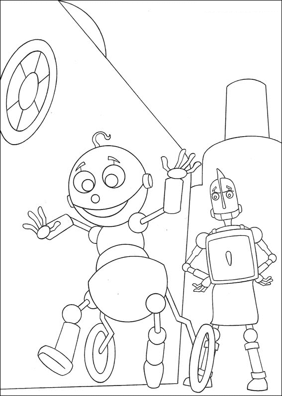 Robot Disegni Per Bambini Da Colorare