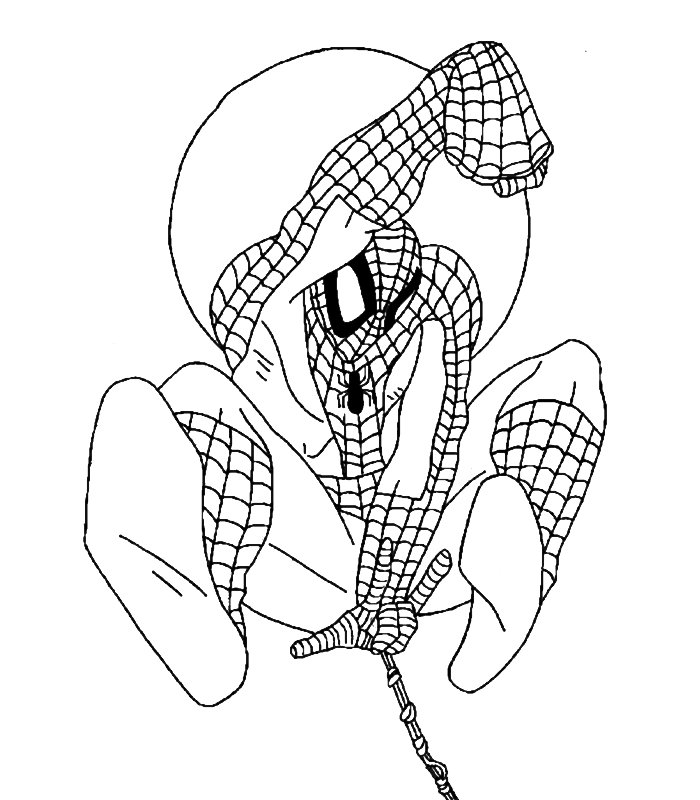 Spiderman Disegni Per Bambini Da Colorare